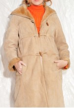 Vintage Celine Shearling Coat 70s Afghan Coat