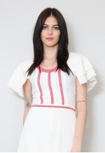 Huge Discount Vintage 70's Cream Cheesecloth Ladies Folk Hippy Maxi Dress