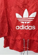 Red Y2K Pullover Jacket