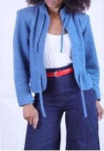 Hand-sewn wool jacket