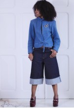 Hand-sewn wool jacket