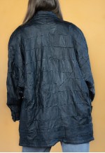 Vintage Leather Jacket Mode Aktuel in Black XL