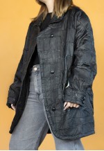 Vintage Leather Jacket Mode Aktuel in Black XL