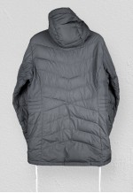 Grey Puffer Jacket Down 600 Fill Womens UK 16 XL