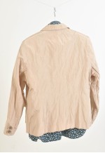 Vintage 00s blazer jacket in light gold