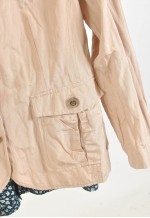 Vintage 00s blazer jacket in light gold