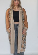 Vintage Mac Oversized Belted Trench Coat