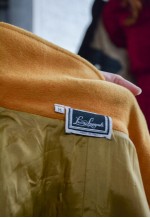 Vintage LOUISA SPAGNOLI Mustard Wool Coat